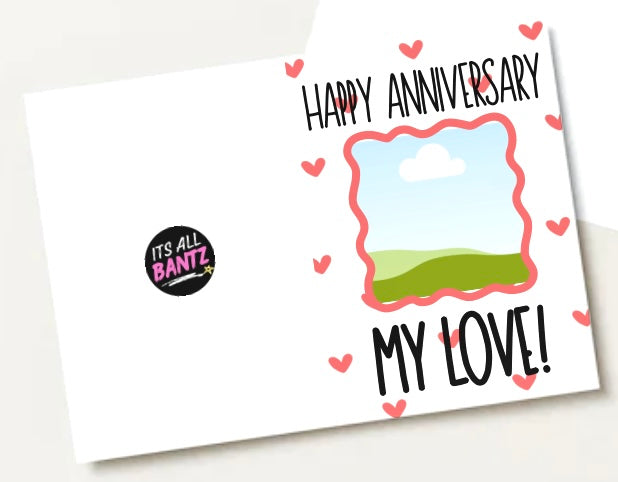 Anniversary My Love - Greeting Card