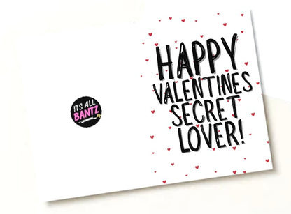 Happy Valentines Secret Lover - Greeting Card