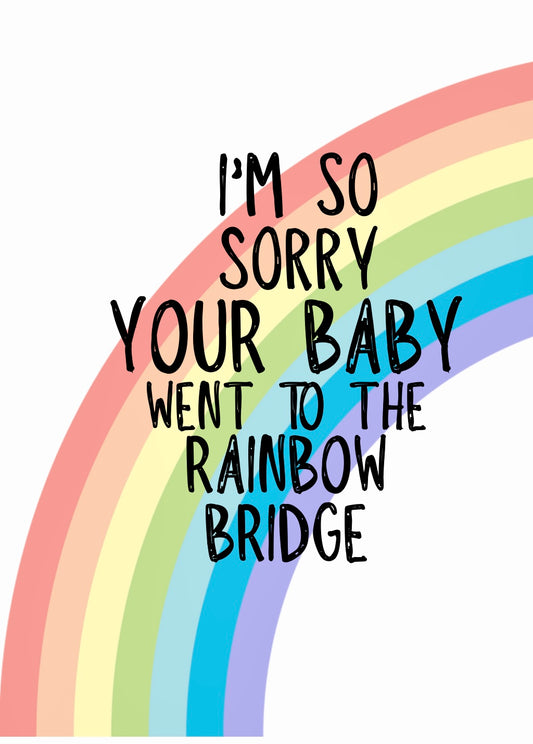 Rainbow Bridge -  Greeting Card