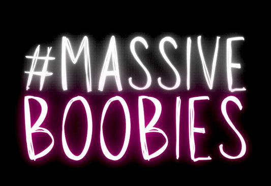 # Massive Boobies - Greeting Card