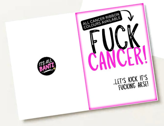 Fuck Cancer -  Greeting Card