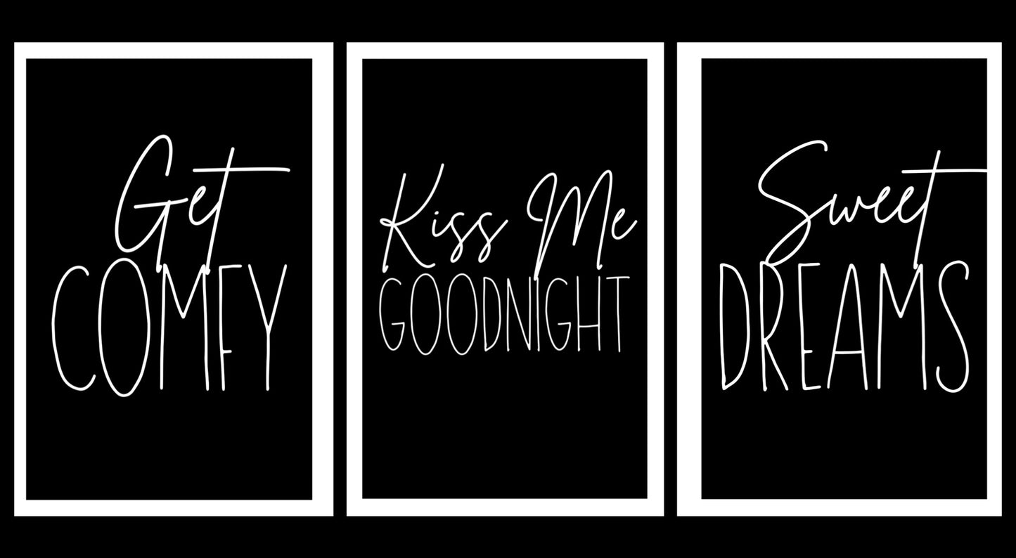 Comfy Goodnight Dreams - Home Decor Print