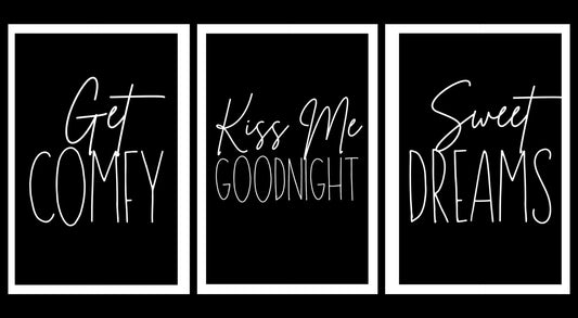 Comfy Goodnight Dreams - Home Decor Print