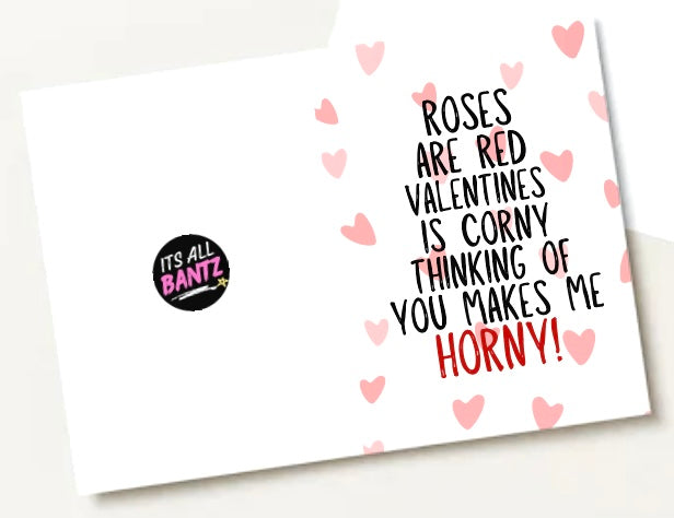 Makes Me Horny -  Greeting Card