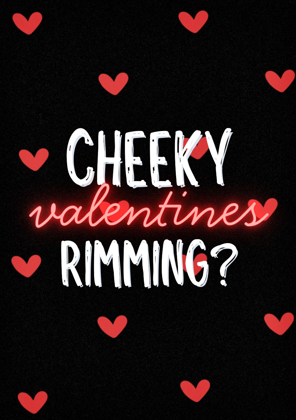 Cheeky Rimming - Greeting Card