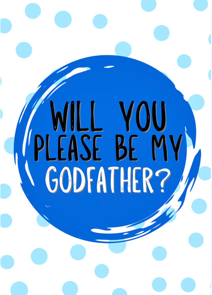 Be My Godfather? -  Greeting Card