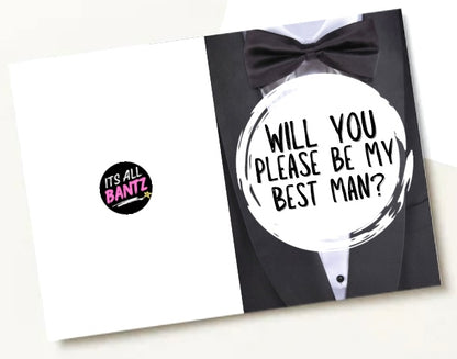 Best Man? -  Greeting Card