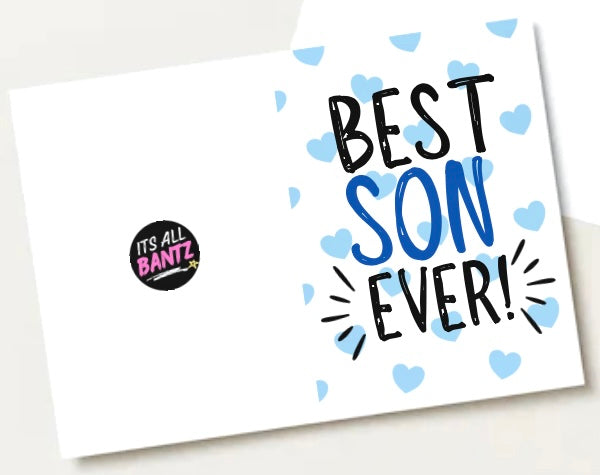 Best Son Ever -  Greeting Card