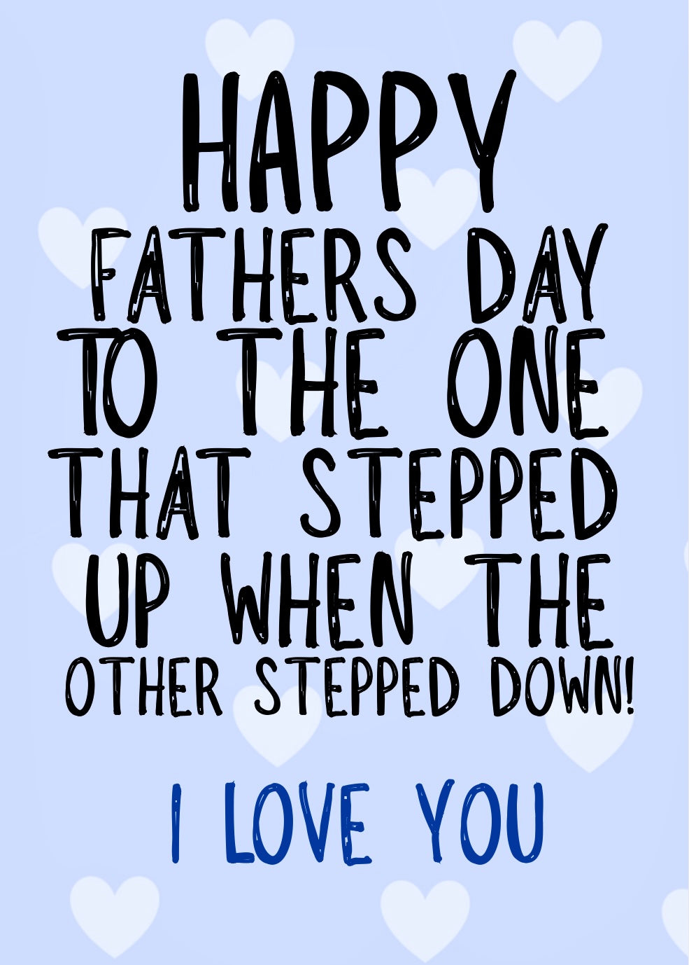 Stepped Up - Greeting Card