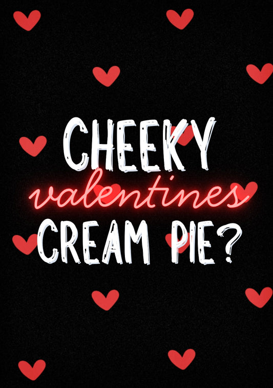 Cheeky Cream Pie - Greeting Card