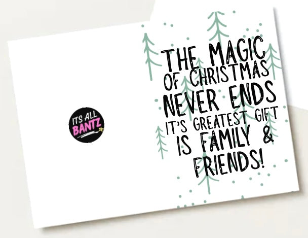 The Magic Of Christmas -  Greeting Card