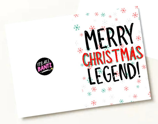 Merry Christmas Legend -  Greeting Card