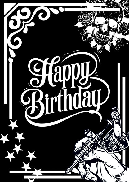 Tattoo Happy Birthday -  Birthday Card