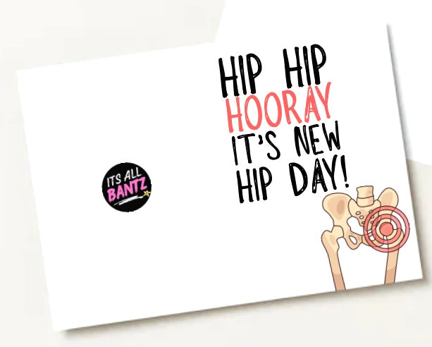New Hip Day -  Greeting Card
