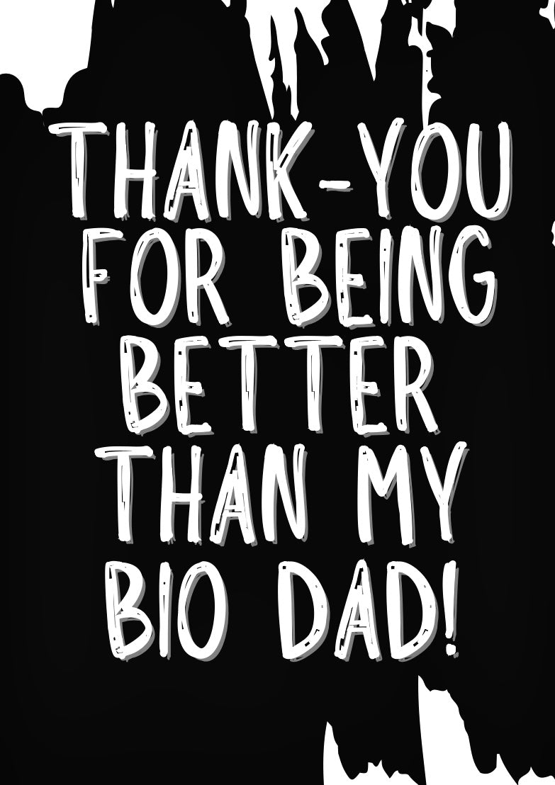 Best Bio Dad - Greeting Card