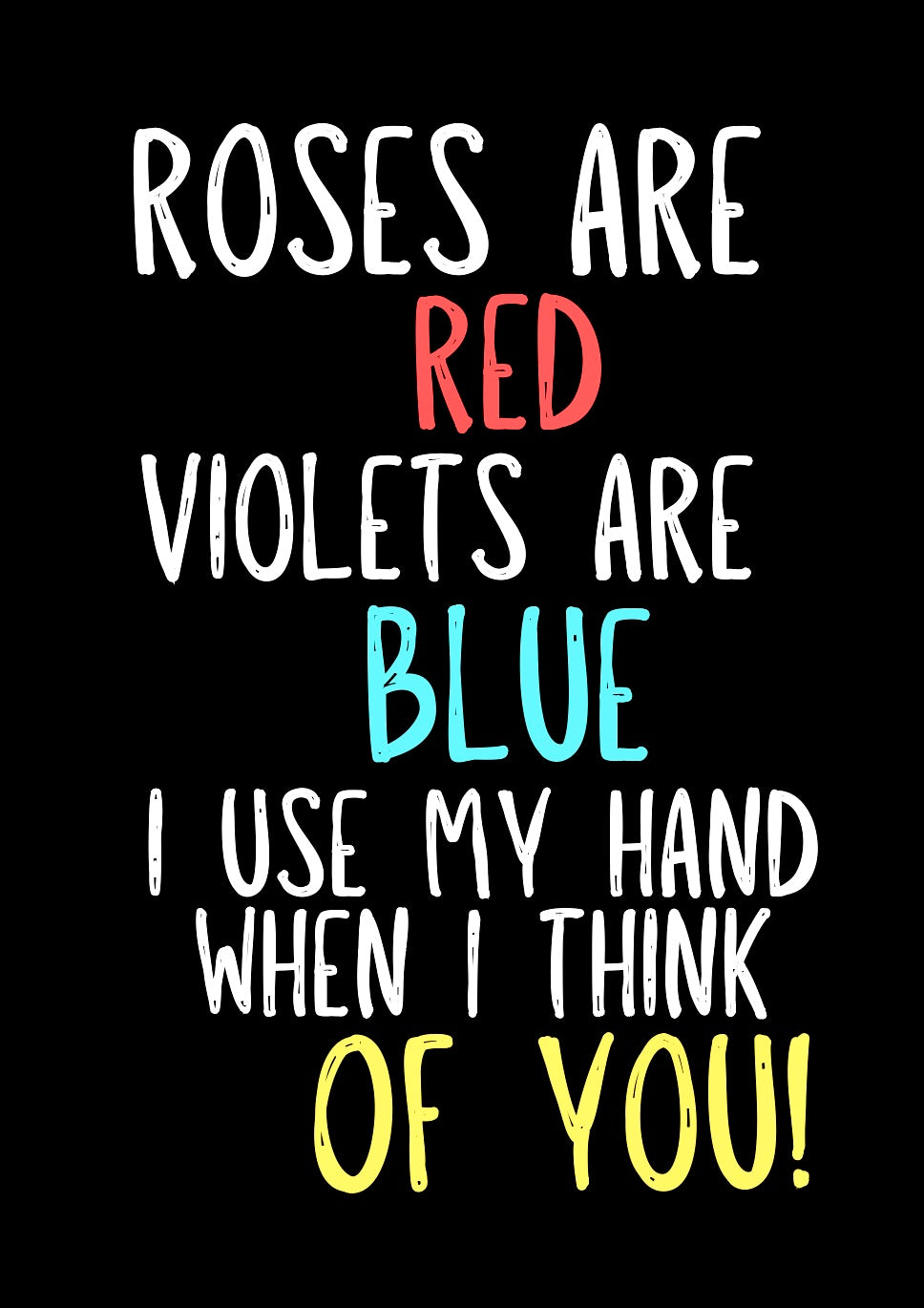 Use My Hand -  Greeting Card