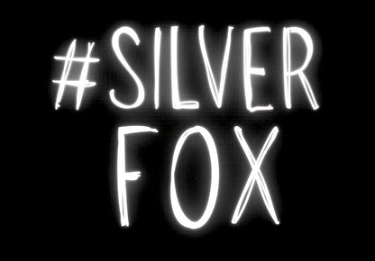 # Silver Fox - Greeting Card