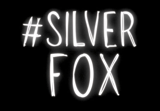 # Silver Fox - Greeting Card