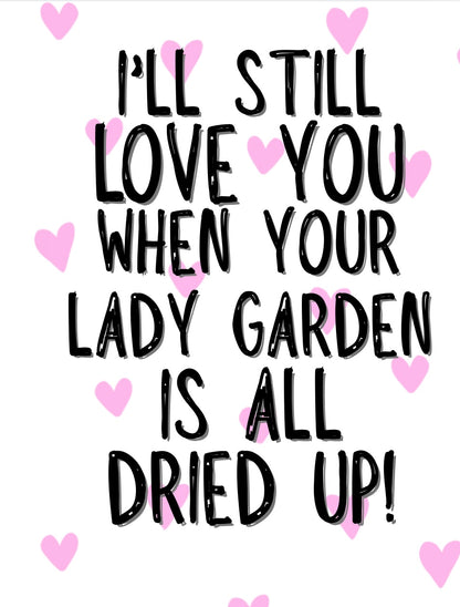 All Dried Up - Greeting Card