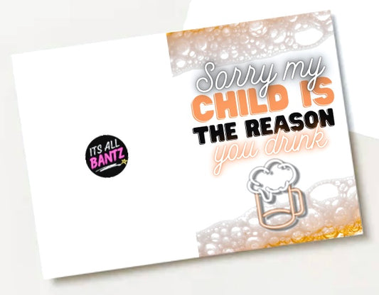 Reason You Beer -  Greeting Card