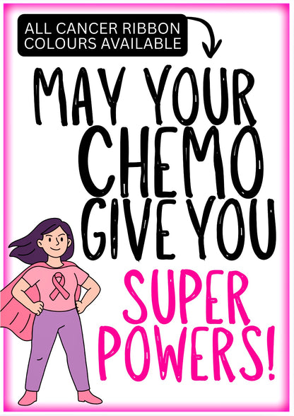 Chemo Superpowers -  Greeting Card