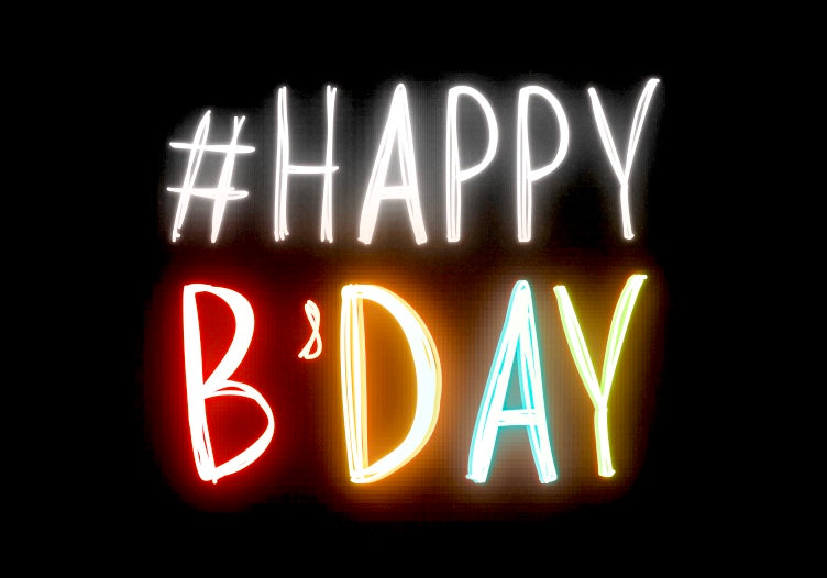 # Happy B’Day - Greeting Card