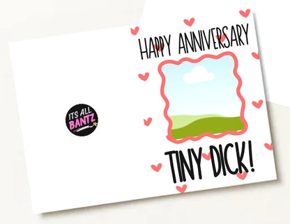 Anniversary Tiny Dick - Greeting Card