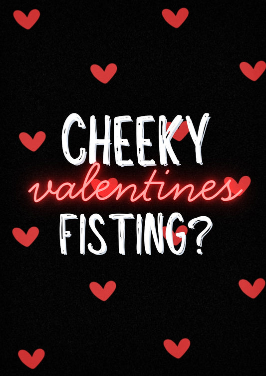 Cheeky Fisting - Greeting Card