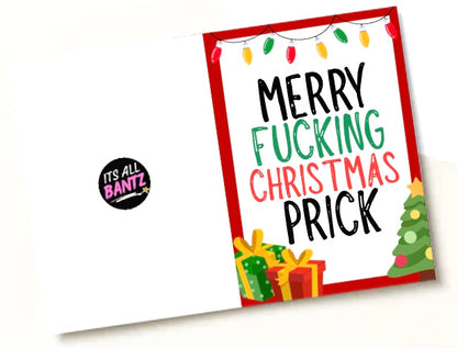 Christmas Prick -  Greeting Card