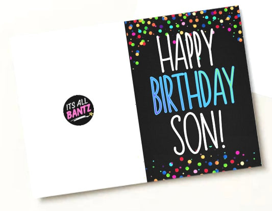 Birthday Son -  Birthday Card