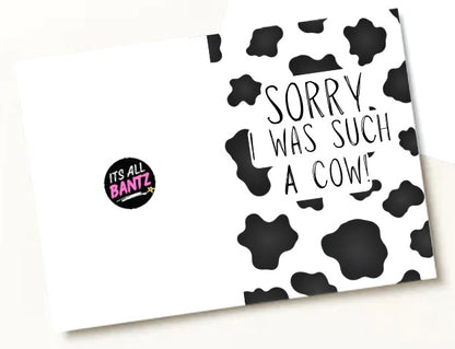 Such A Cow -  Greeting Card