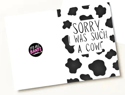 Such A Cow -  Greeting Card