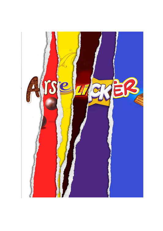 Arse Licker - Chocolate Bar Wrapper