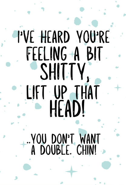 Double Chin - Greeting Card