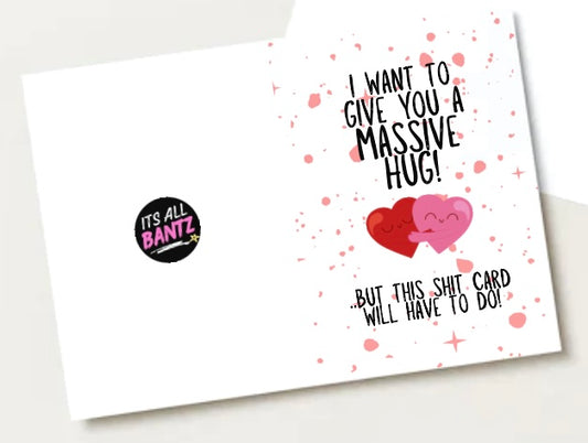 Massive Hug - Greeting Card