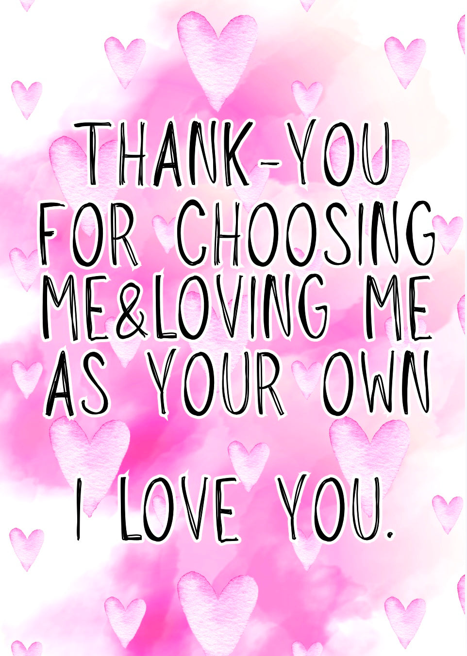Choosing Me - Greeting Card