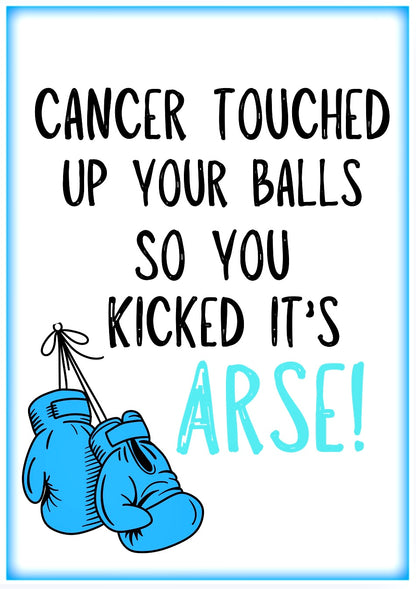 Touched Your Balls -  Greeting Card