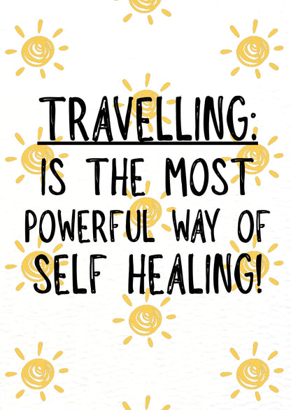 Most Powerful Self Healing -  Greeting Card