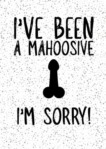 Mahoosive Dick -  Greeting Card