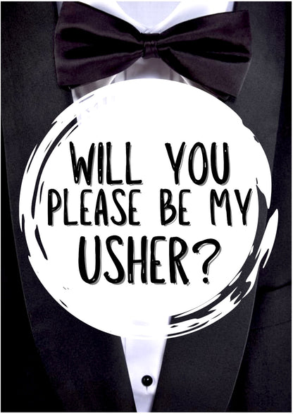 Usher? -  Greeting Card