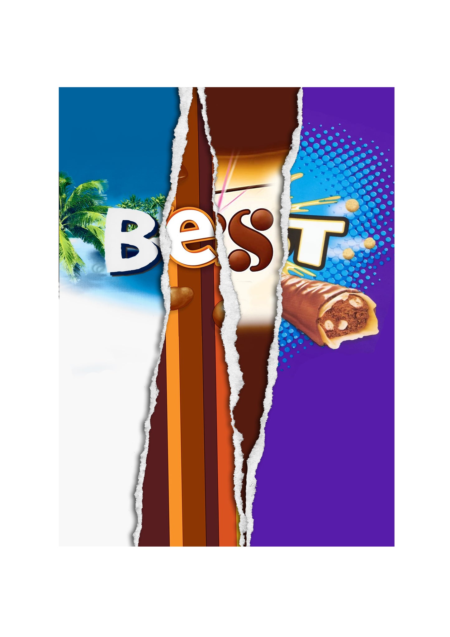 Best - Fathers Day Chocolate Bar Wrapper