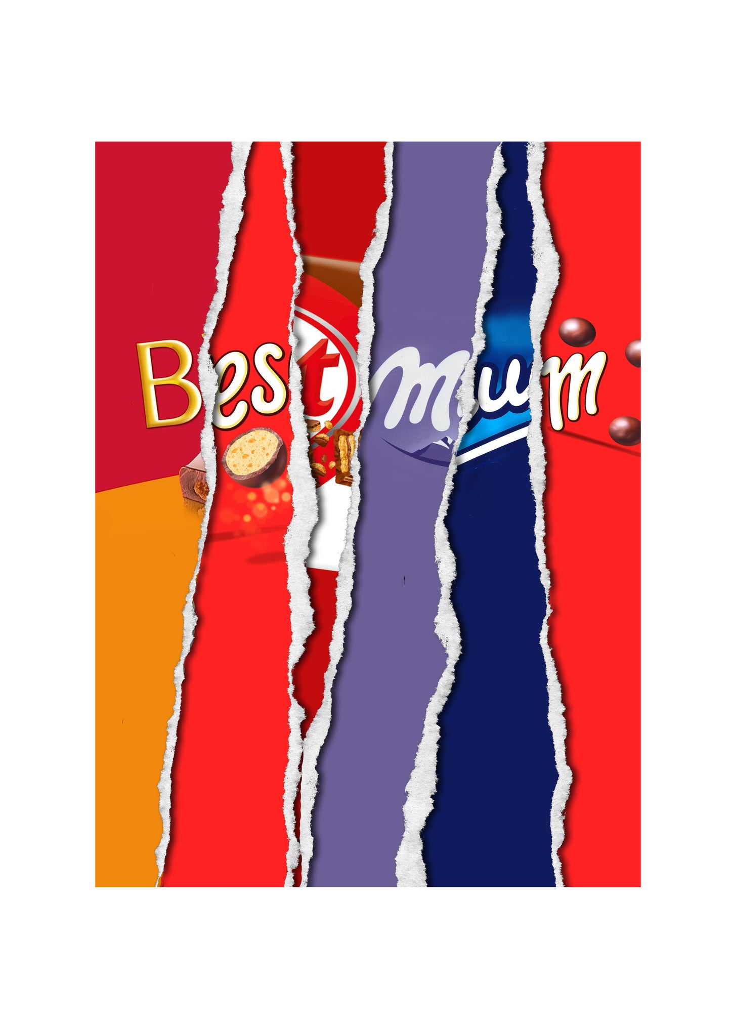 Best Mum - Chocolate Bar Wrapper