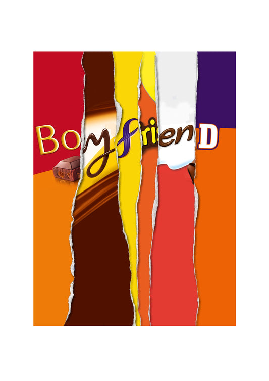 Boyfriend - Chocolate Bar Wrapper