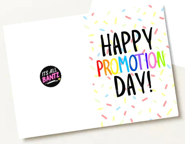 Happy Promotion Day -  Greeting Card