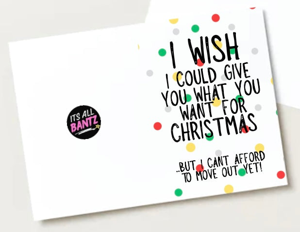 Can’t Afford It -  Greeting Card