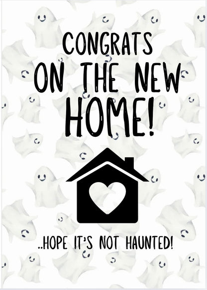 Hope It’s Not Haunted -  Greeting Card