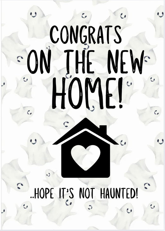 Hope It’s Not Haunted -  Greeting Card
