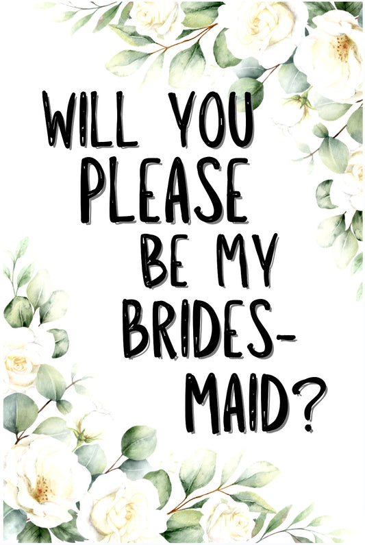 Bridesmaid? -  Greeting Card