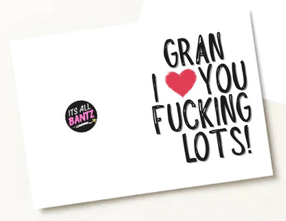 Gran Fucking Lots - Greeting Card