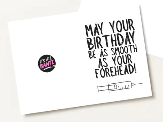 Smooth Birthday - Greeting Card
